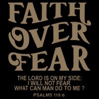 Faith Over Fear Christian Jesus Cooling Performance Crew T-Shirt