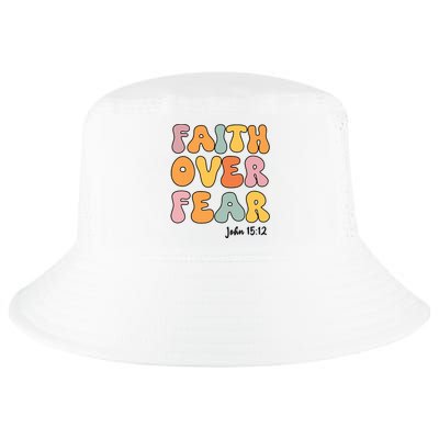 Faith Over Fear Christian Jesus Cute Teen Girl Cool Comfort Performance Bucket Hat