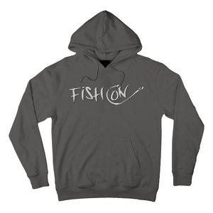 Fish On Fish Hook Hoodie