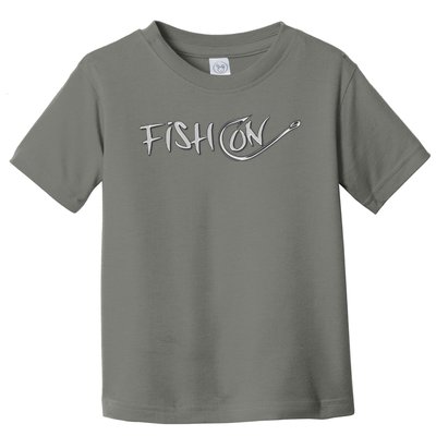 Fish On Fish Hook Toddler T-Shirt