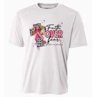 Faith Over Fear Breast Cancer Awareness Christian Religious Cooling Performance Crew T-Shirt