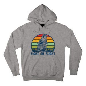 Fight Or Flight Funny Penguin Pun Fight Or Flight Tall Hoodie