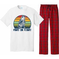 Fight Or Flight Funny Penguin Pun Fight Or Flight Pajama Set