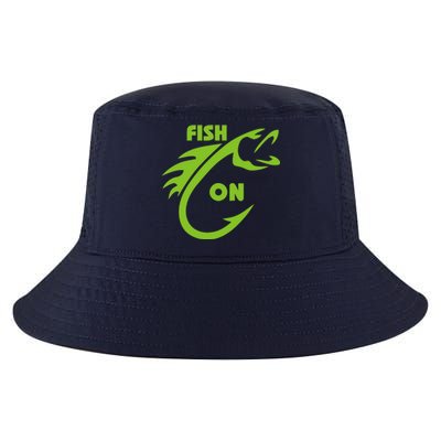 Fish On Cool Comfort Performance Bucket Hat