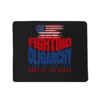 Fighting Oligarchy Mousepad