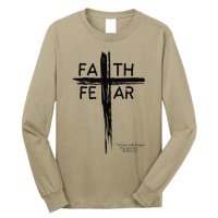 Faith Over Fear Long Sleeve Shirt