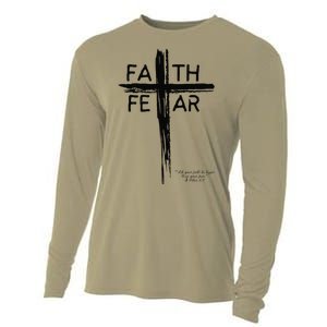 Faith Over Fear Cooling Performance Long Sleeve Crew