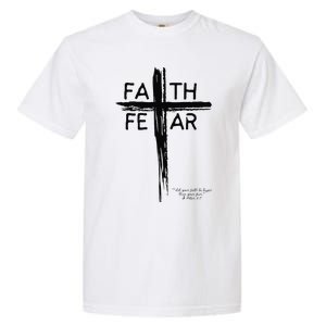 Faith Over Fear Garment-Dyed Heavyweight T-Shirt