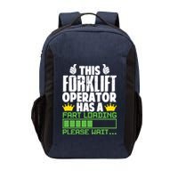 Forklift Operator Fart Loading Oddly Specific Funny Ironic Vector Backpack