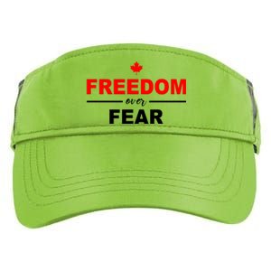 Freedom Over Fear Canada Adult Drive Performance Visor