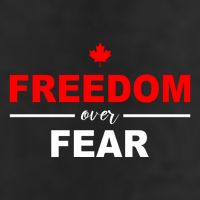 Freedom Over Fear Canada Adult Drive Performance Visor