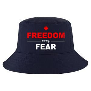 Freedom Over Fear Canada Cool Comfort Performance Bucket Hat