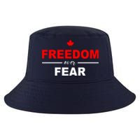 Freedom Over Fear Canada Cool Comfort Performance Bucket Hat