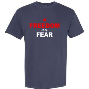 Freedom Over Fear Canada Garment-Dyed Heavyweight T-Shirt