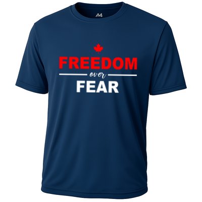 Freedom Over Fear Canada Cooling Performance Crew T-Shirt