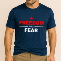 Freedom Over Fear Canada Cooling Performance Crew T-Shirt