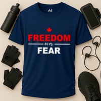 Freedom Over Fear Canada Cooling Performance Crew T-Shirt