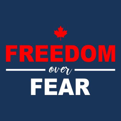 Freedom Over Fear Canada T-Shirt