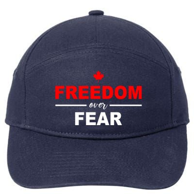 Freedom Over Fear Canada 7-Panel Snapback Hat