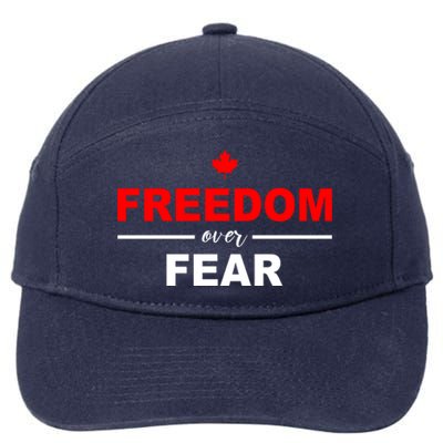 Freedom Over Fear Canada 7-Panel Snapback Hat