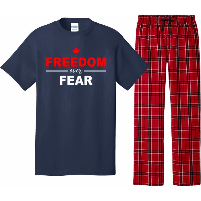 Freedom Over Fear Canada Pajama Set