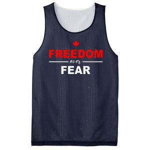 Freedom Over Fear Canada Mesh Reversible Basketball Jersey Tank