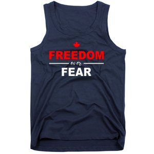 Freedom Over Fear Canada Tank Top