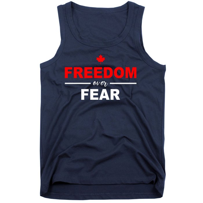 Freedom Over Fear Canada Tank Top