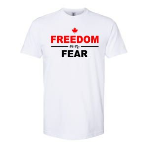 Freedom Over Fear Canada Softstyle CVC T-Shirt