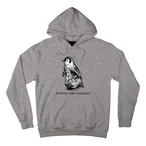 Fight Or Flight Penguin Tall Hoodie