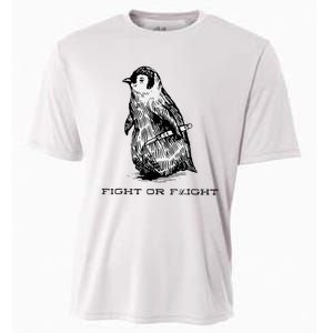 Fight Or Flight Penguin Cooling Performance Crew T-Shirt