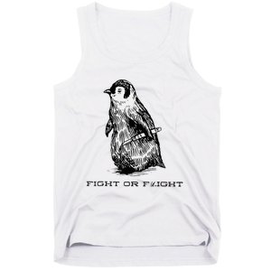 Fight Or Flight Penguin Tank Top