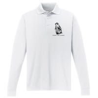 Fight Or Flight Funny Penguin Pun Fight Performance Long Sleeve Polo