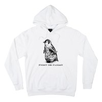 Fight Or Flight Funny Penguin Pun Fight Hoodie