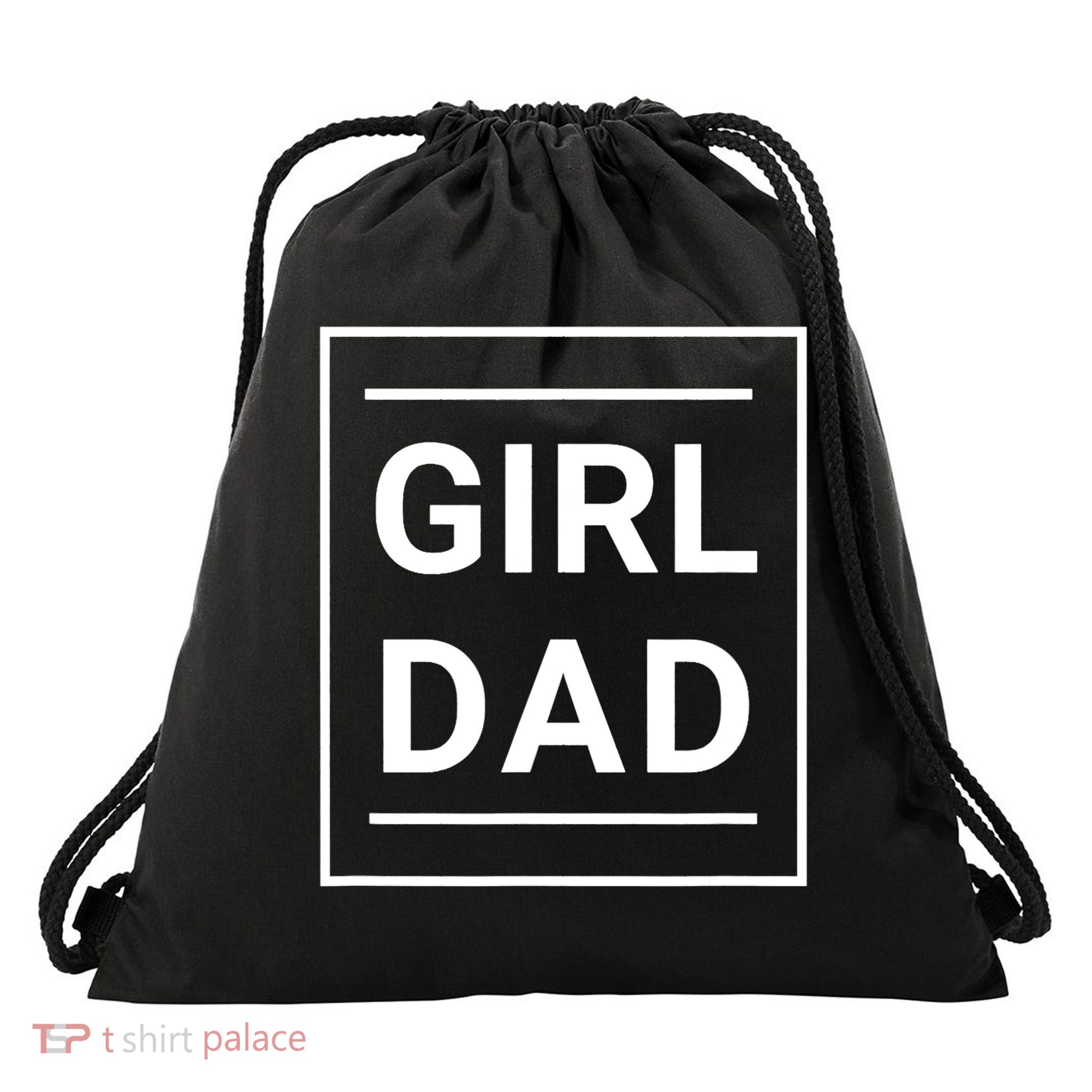 Father Of Girl Proud New Girl Dad Classic Drawstring Bag