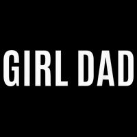 Father of girl - Proud New Girl Dad - Fathers Day Gift  Drawstring Bag