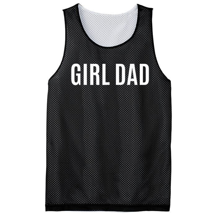 Father of girl - Proud New Girl Dad - Fathers Day Gift  Mesh Reversible Basketball Jersey Tank