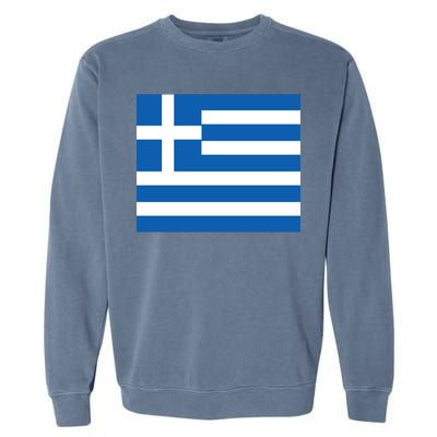 Flag of Greece Garment-Dyed Sweatshirt