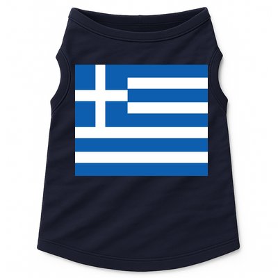 Flag of Greece Doggie Tank