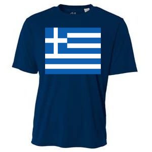 Flag of Greece Cooling Performance Crew T-Shirt