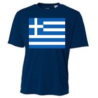 Flag of Greece Cooling Performance Crew T-Shirt