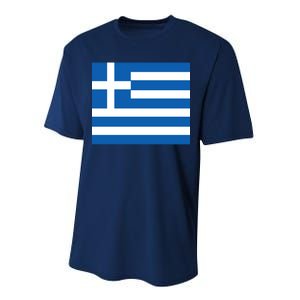 Flag of Greece Performance Sprint T-Shirt