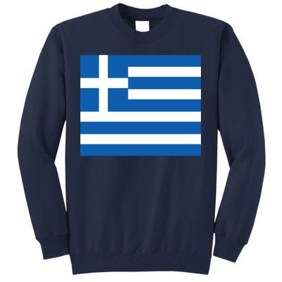 Flag of Greece Tall Sweatshirt