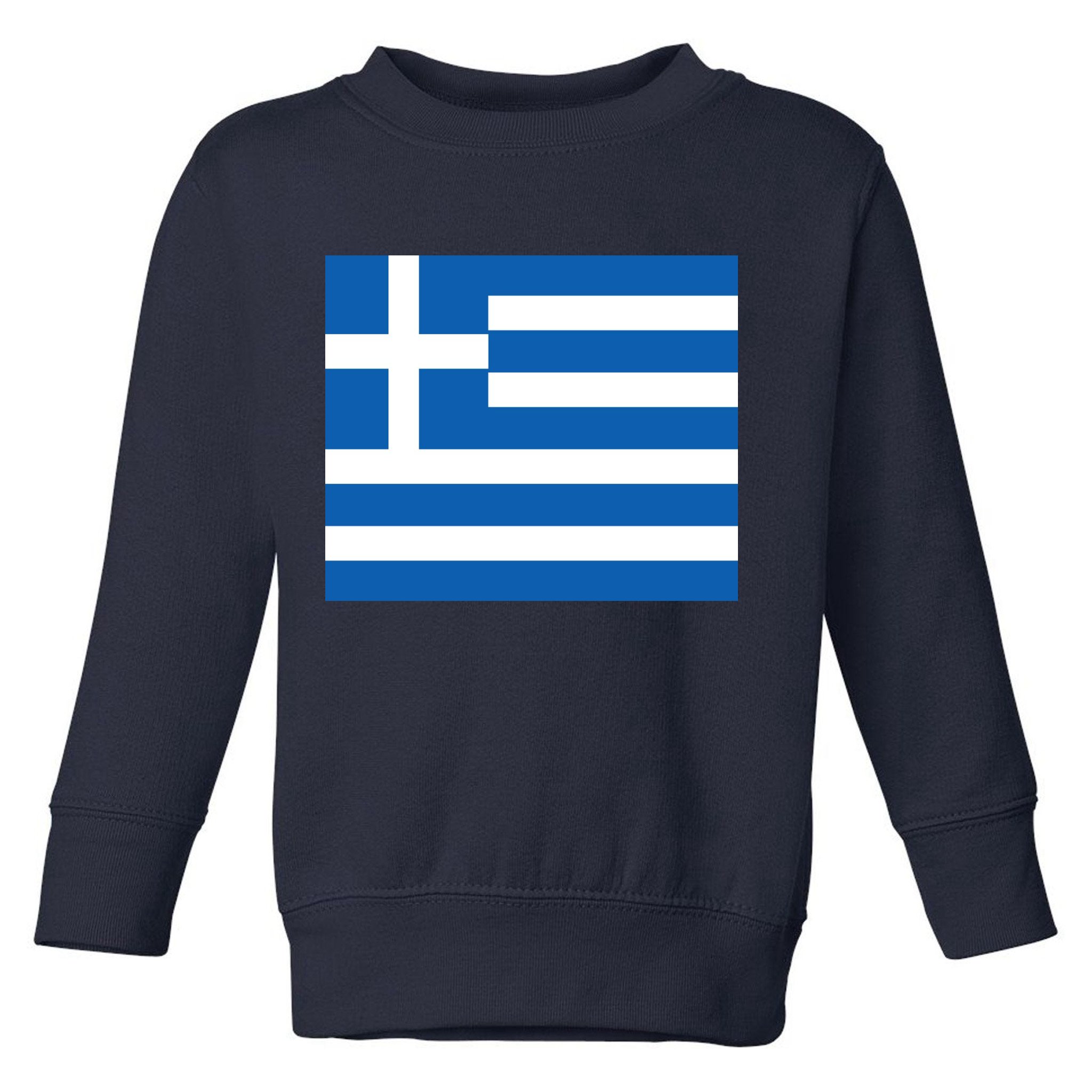 Flag of Greece Toddler Sweatshirt