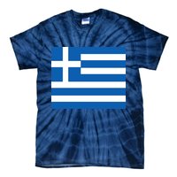 Flag of Greece Tie-Dye T-Shirt