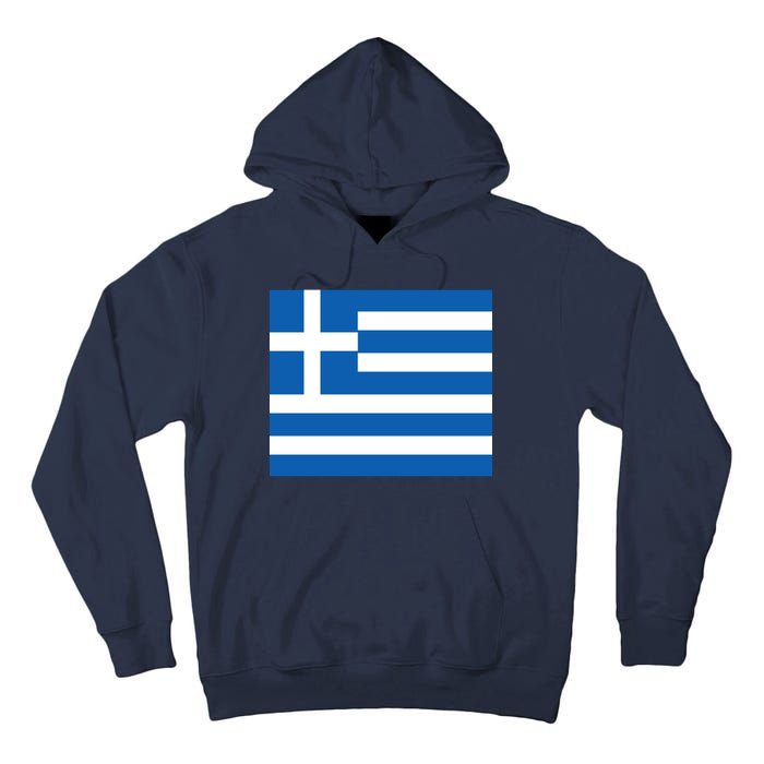 Flag of Greece Tall Hoodie