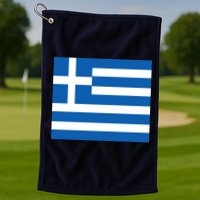 Flag of Greece Golf Towel