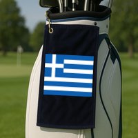 Flag of Greece Golf Towel