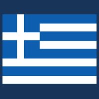 Flag of Greece Ladies Long Sleeve Shirt