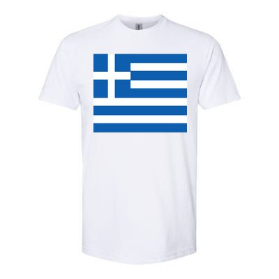 Flag of Greece Softstyle® CVC T-Shirt